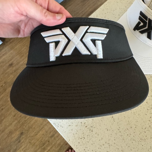 PXG Black and Silver Golf Visor - Picture 1 of 3